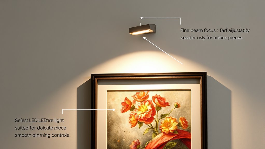 optimal picture lighting choices