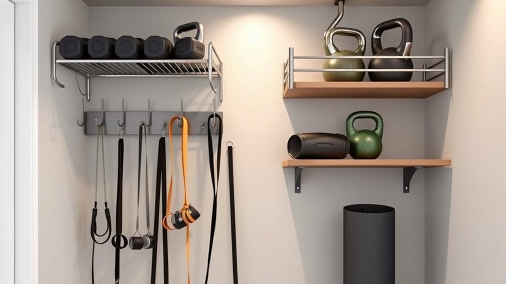 optimize gym storage space