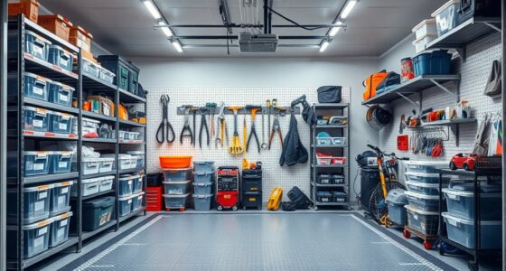organize garage storage efficiently