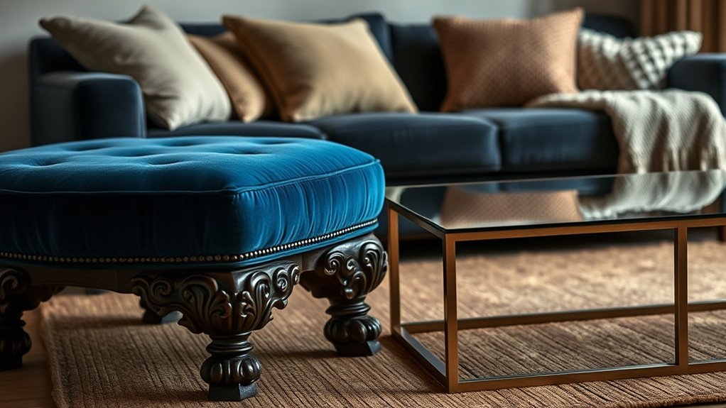 ottomans offer comfort versatility