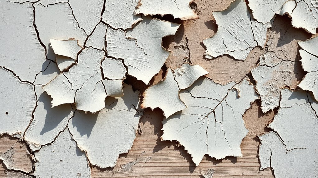 paint aging and deterioration