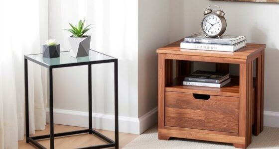 practical and functional side tables