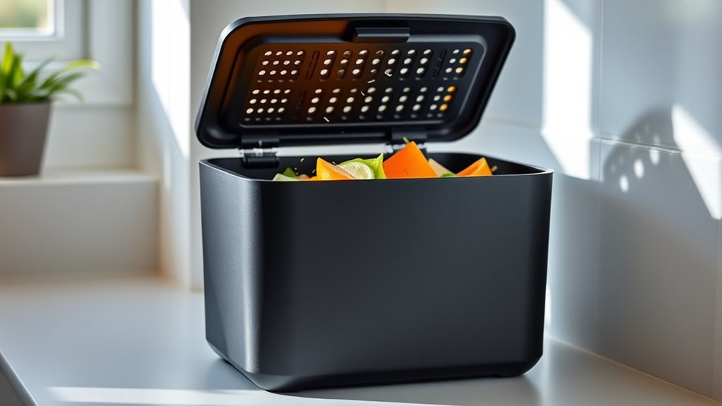 prevent moisture and cover compost