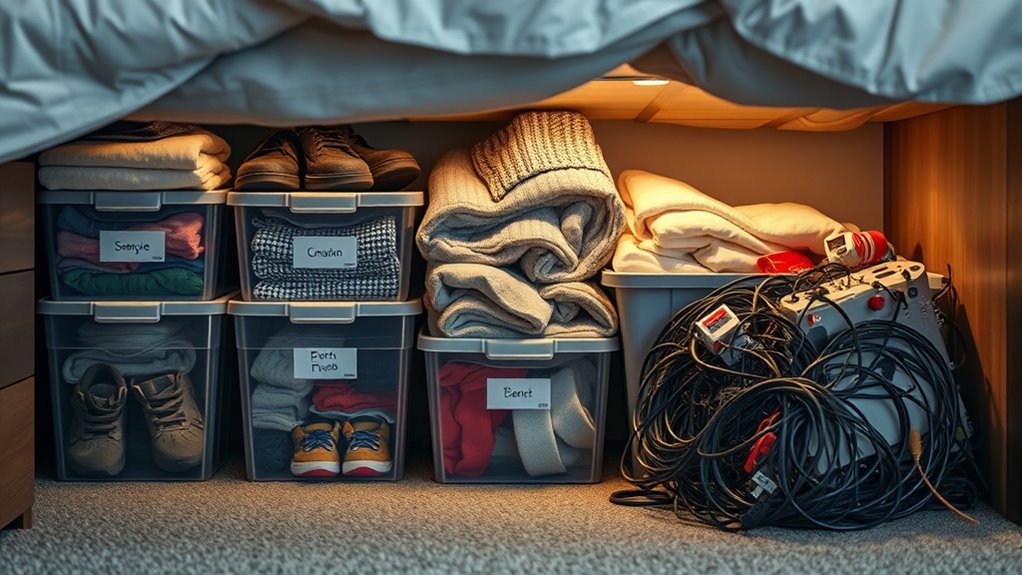 proper and improper storage