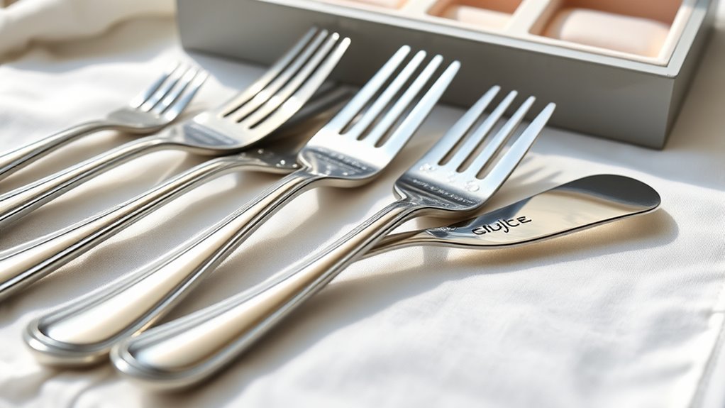 proper flatware cleaning and storage
