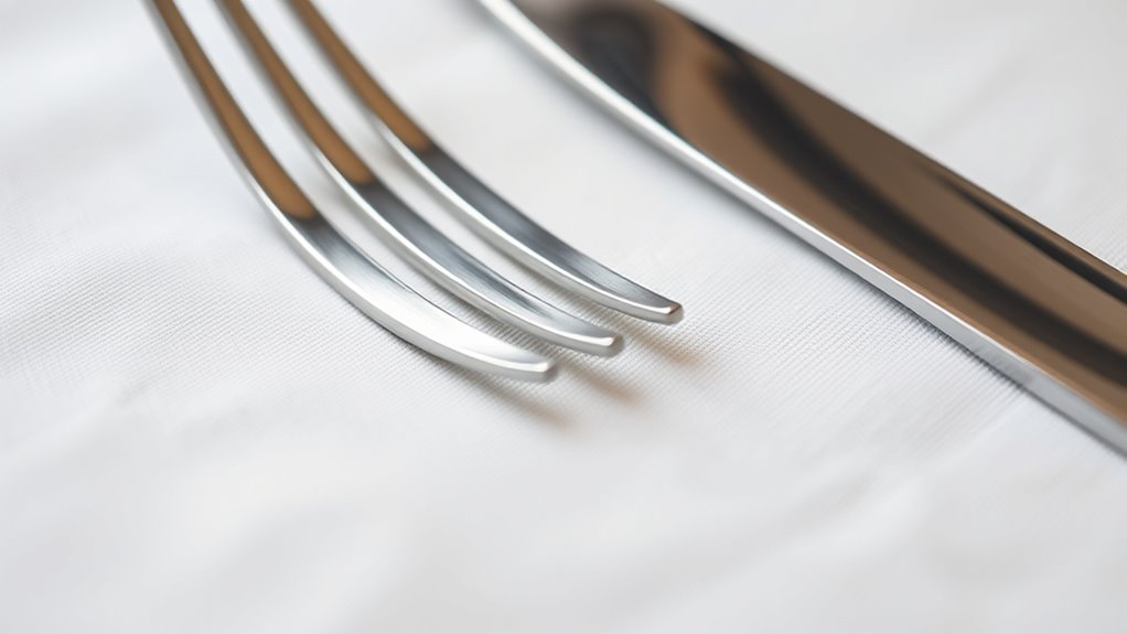 proper flatware handling techniques