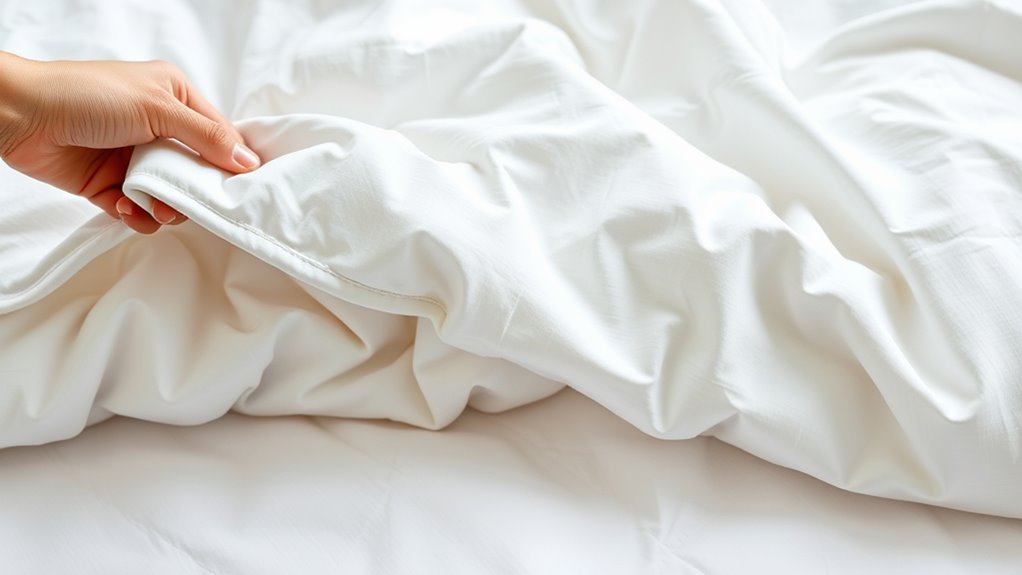 properly fit and change duvet