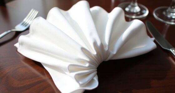 quick 30 second napkin folds