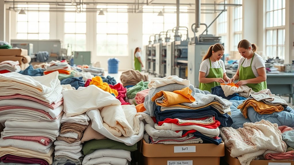 recycle textiles to conserve resources