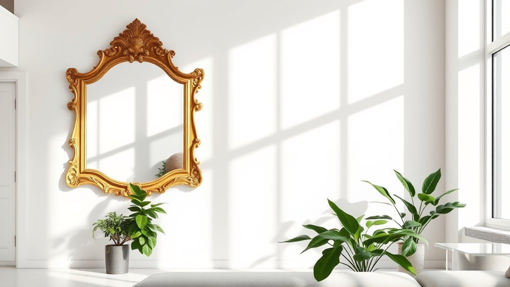 reflect brighten enlarge decorate