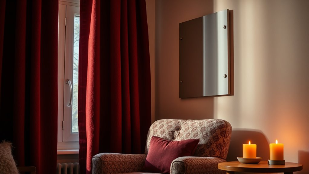 reflective insulation and thermal curtains