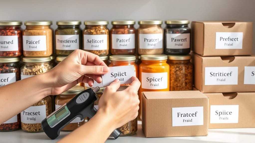 regular label maintenance routine