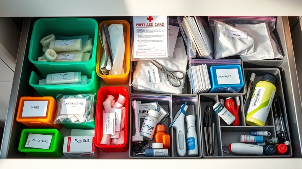 regularly check and replenish