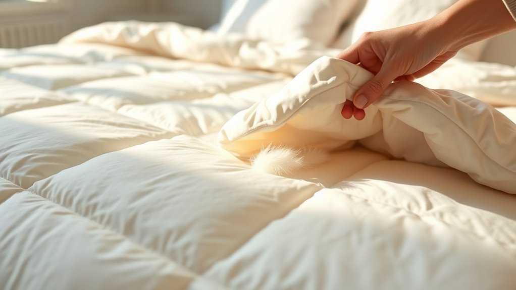 revitalize and fluff comforter