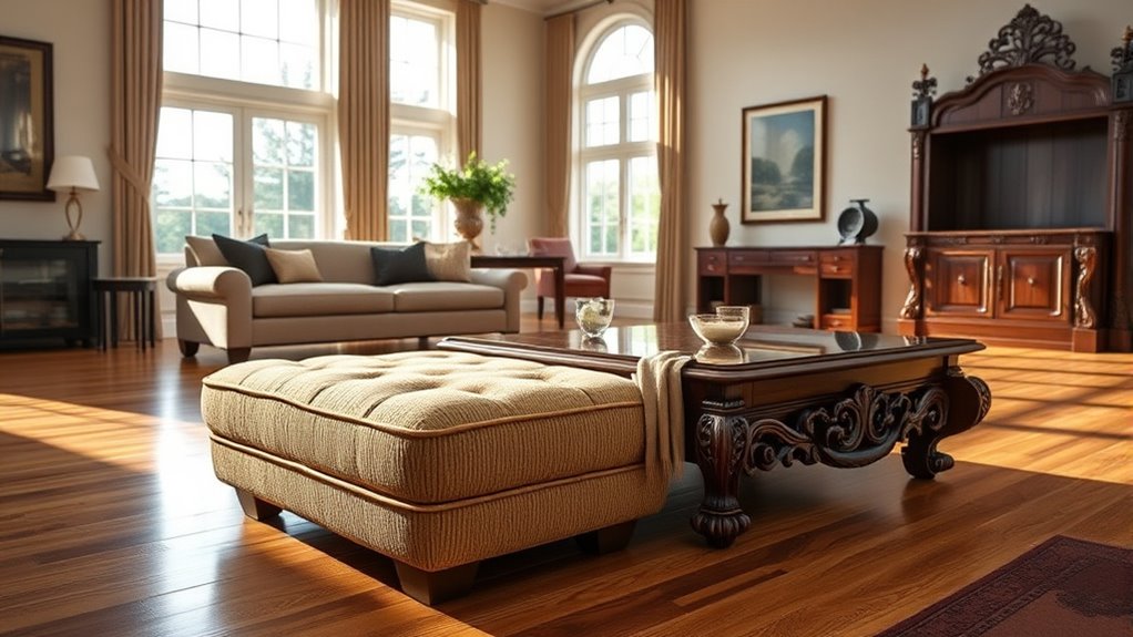 room space and arrangement