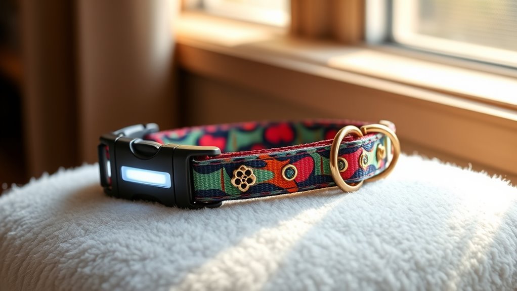 safe reflective adjustable collars