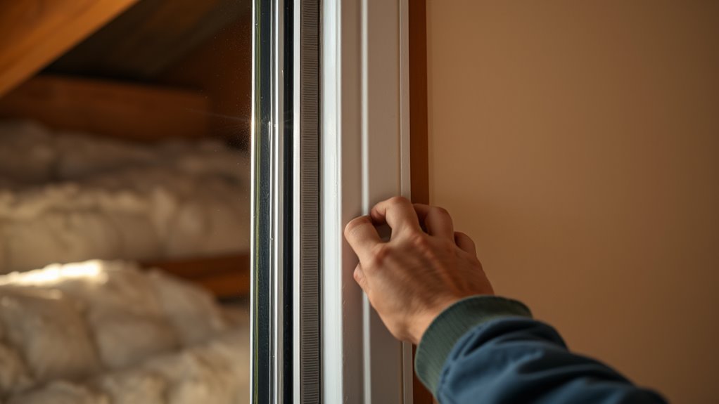 seal gaps for energy savings