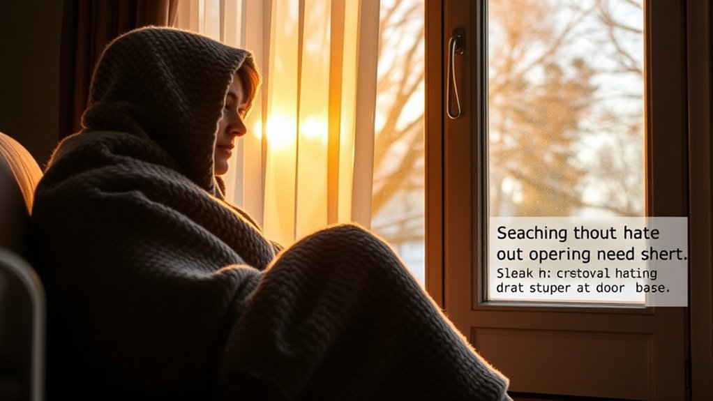 seal gaps with draft proofing