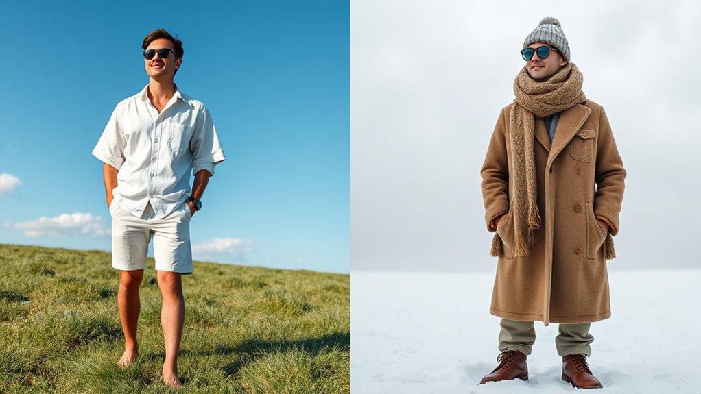 seasonal body weight differences