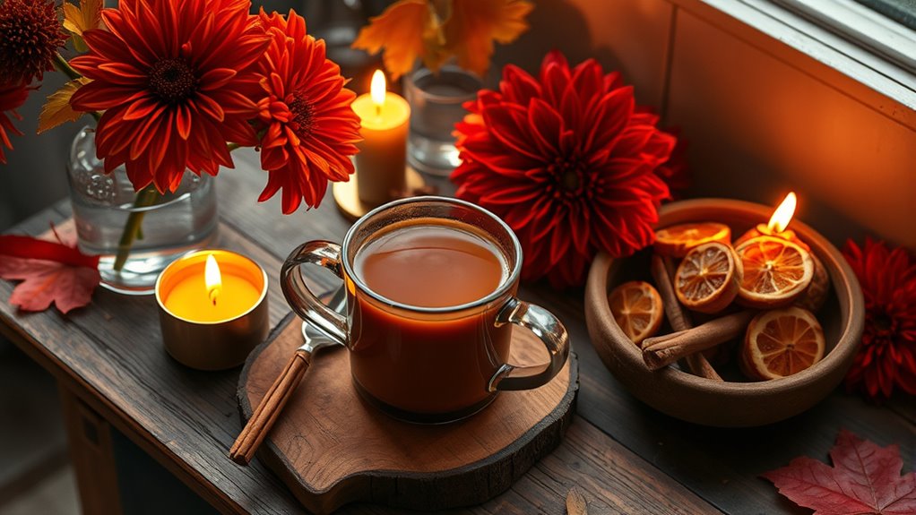 seasonal scents and colors