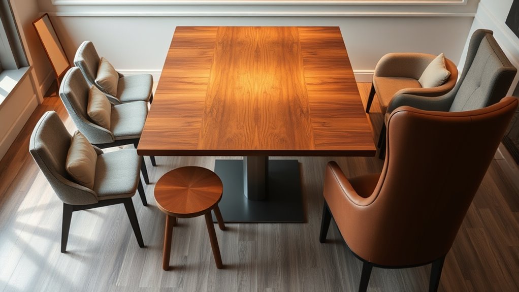 seating space and clearance