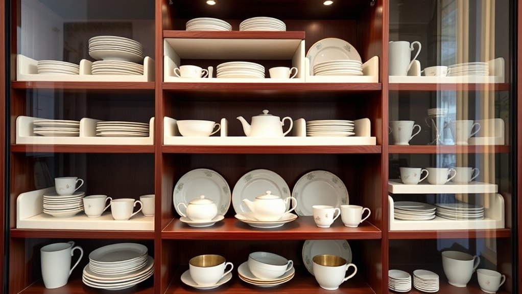 shelf dividers improve organization