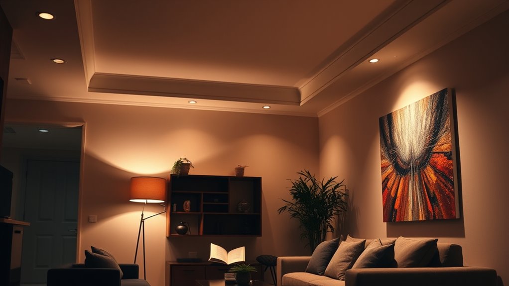 simple layered lighting setup