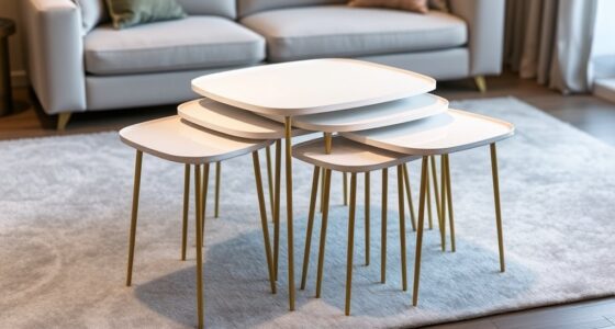 space saving stylish nesting tables