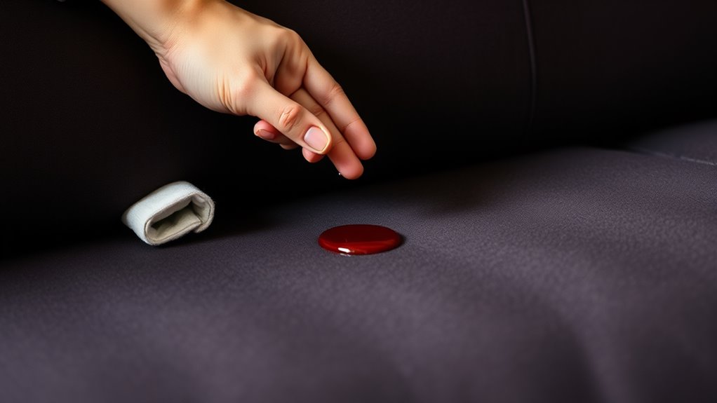 stain resistant fabrics simplify cleaning