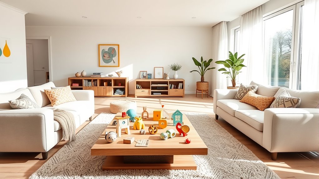 stylish childproof living spaces