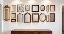stylish entryway mirror selections