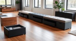 stylish functional storage benches