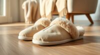 stylish indoor guest slippers