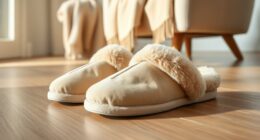 stylish indoor guest slippers
