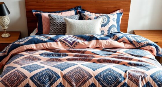 stylish patterned comforter selections