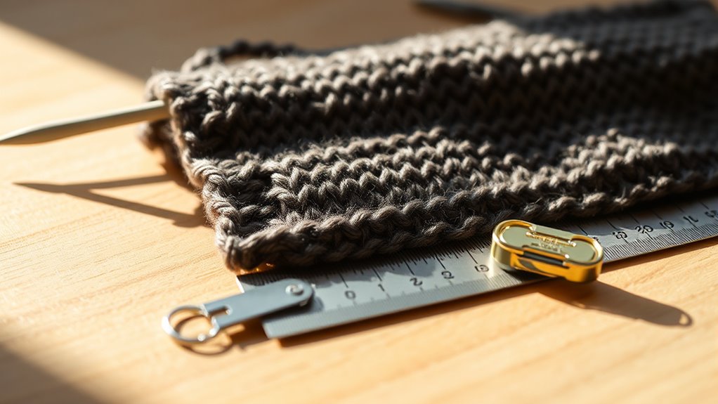 test yarns before knitting