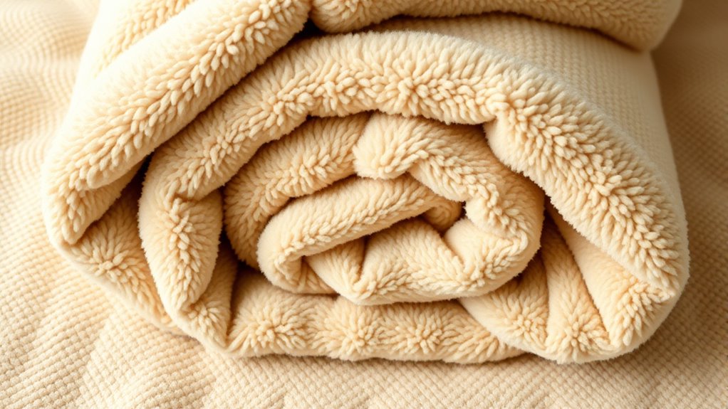 tightly rolled textured display