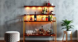 top 15 stylish home bar carts