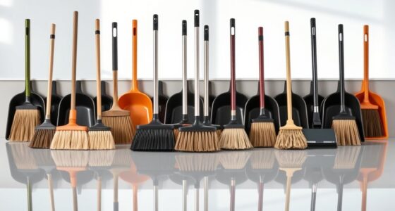 top broom dustpan sets