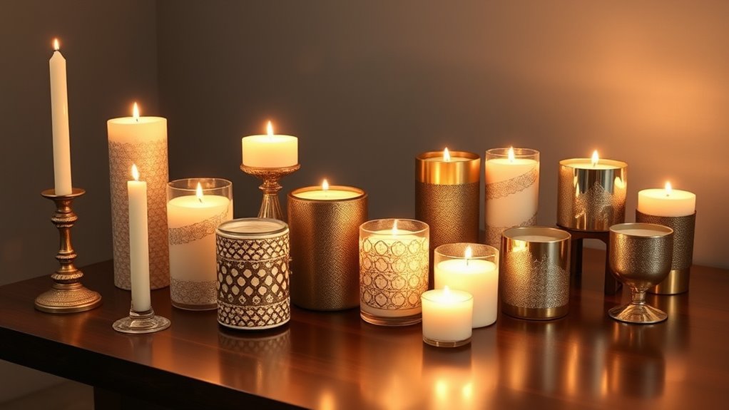 top decorative candle picks