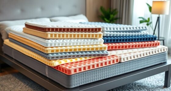 top egg crate mattress toppers