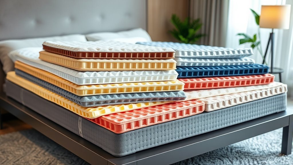 top egg crate mattress toppers