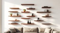 top floating shelf designs