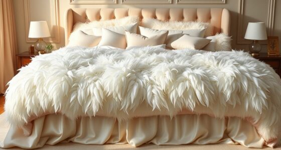 top king featherbed selections