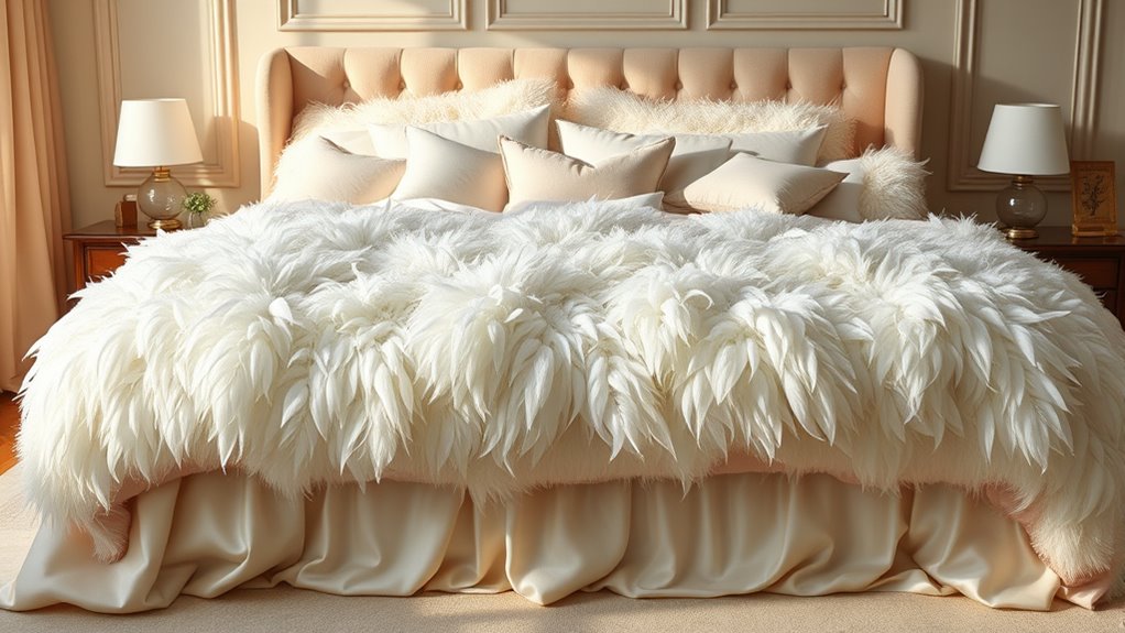 top king featherbed selections