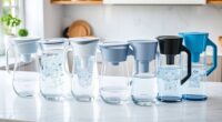 top water filter pitchers