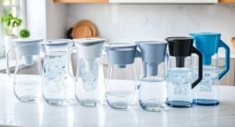 top water filter pitchers