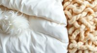 types of comforter fillings