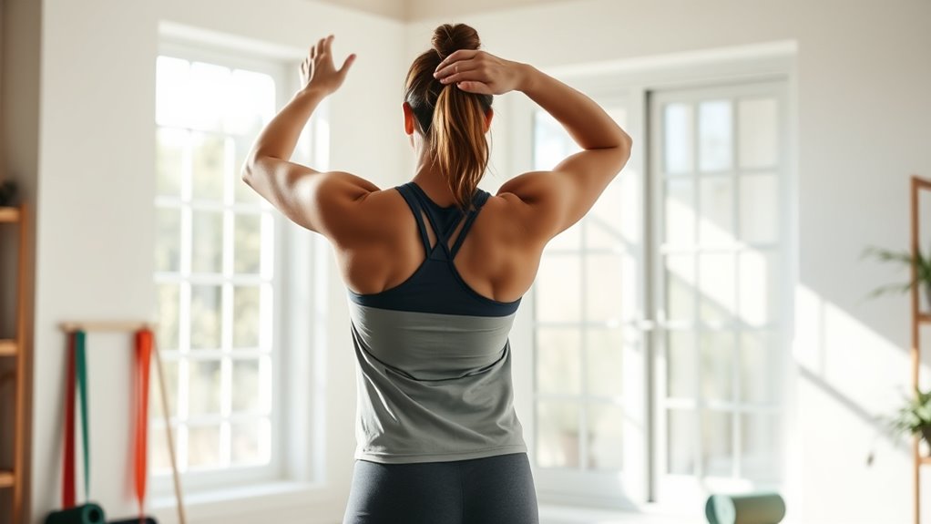 upper body tension relief exercises