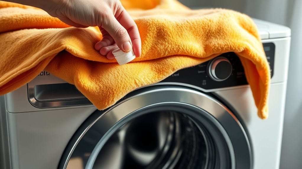 use gentle detergent and cold water
